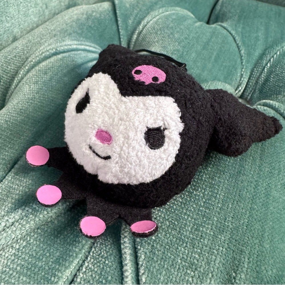 2007 Taiwan McDonald’s • Kuromi rabbit plush charm (Sanrio)